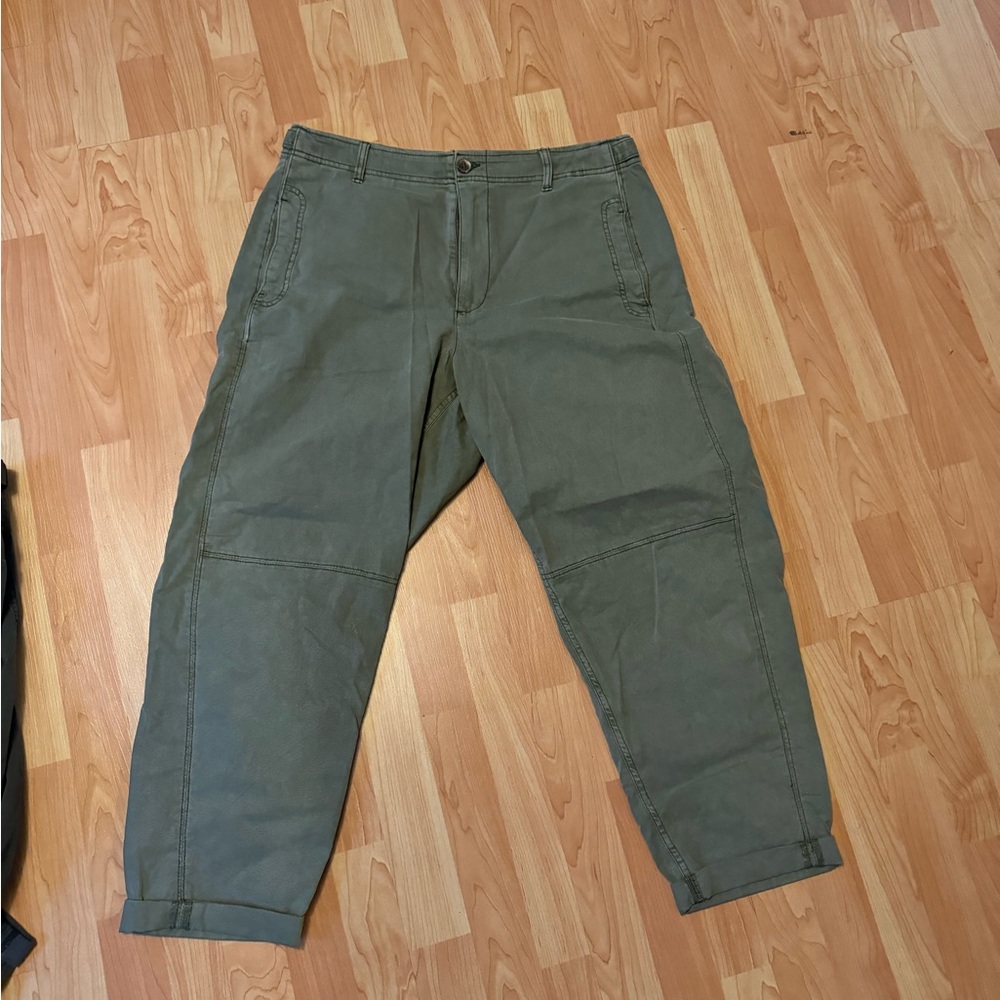 Women’s Olive Green Cargo Pants